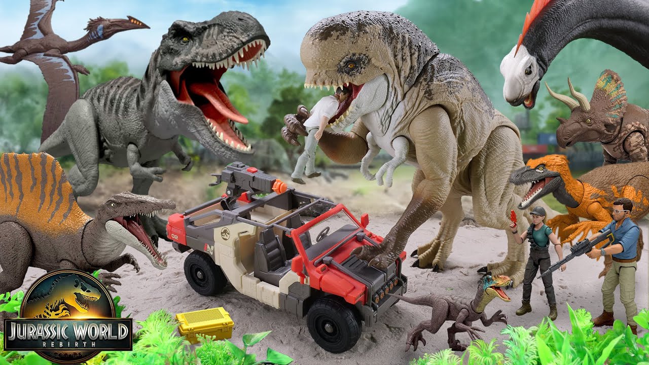 Unboxing EVERY Jurassic World Rebirth Figure!