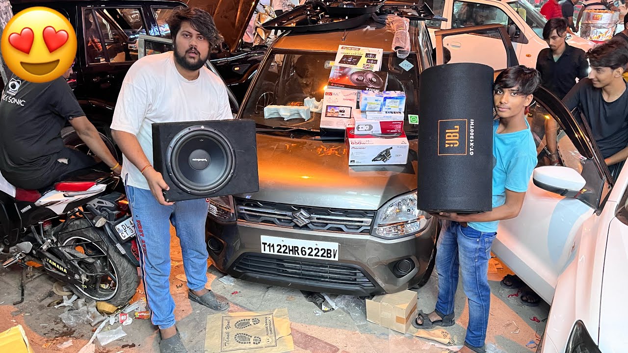 FULLY MODIFIED MY ALL NEW WAGONR Lxi To Zxi😍🔥 - Music System, Central Lock, Spoiler Etc.
