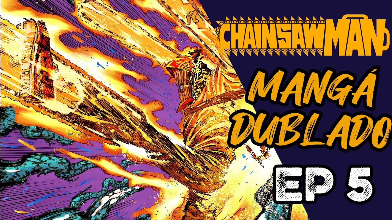 O PODER DA LUZ! - CHAINSAW MAN DUBLADO EPISÓDIO 5 | MANGÁ MOTION 