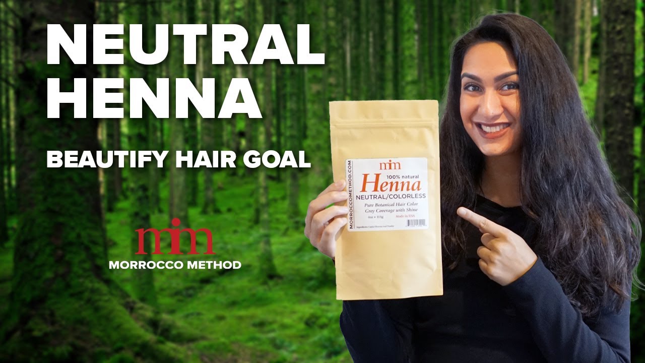 How to use Neutral Henna for Beautiful Hair | Morrocco Method All Natural Hair Care