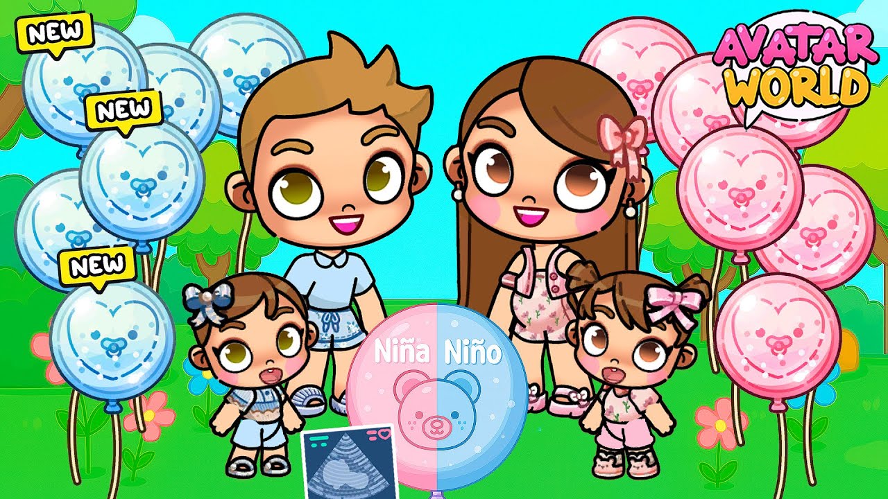 ¿NIÑA O NIÑO? Revelo a mi FAMILIA el GENERO del NUEVO BEBE 🥹🍼 en Avatar World | Alicia Gameplays 🩷