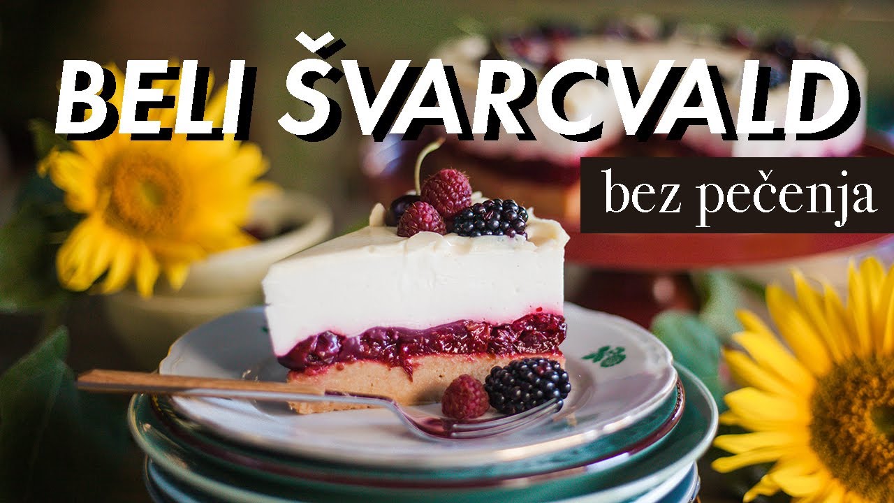 BELA ŠVARCVALD TORTA *bez pečenja | Slatka Domaćica