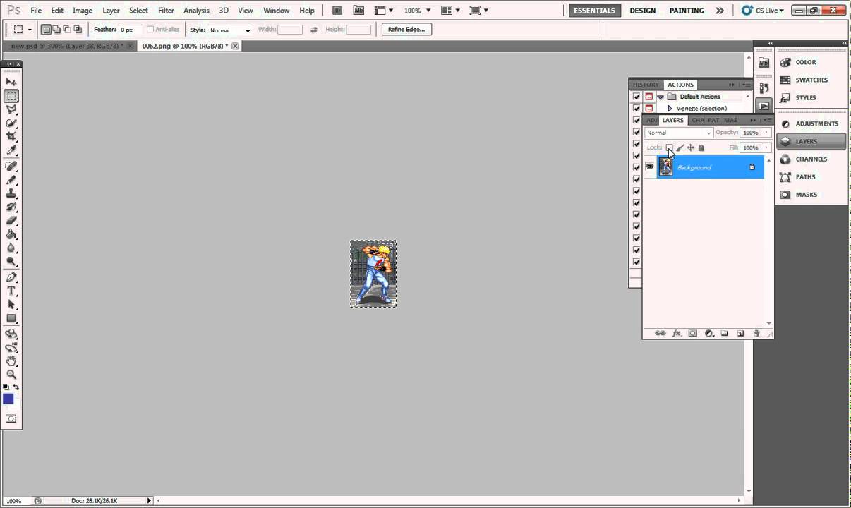 Photoshop Sprite Rip Demo