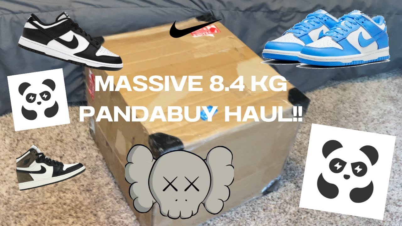 8.4KG PANDABUY HAUL!! (NIKE, JORDAN, ESSENTIALS + MORE)