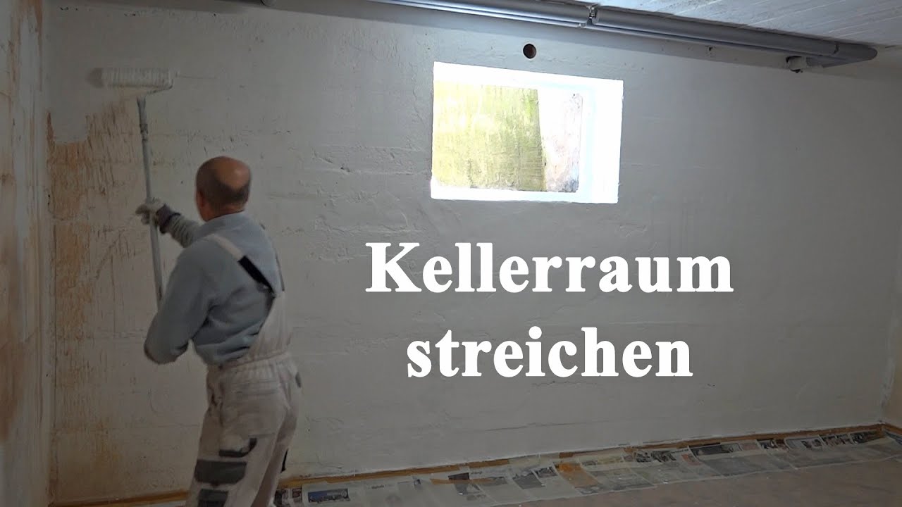 Kellerraum streichen