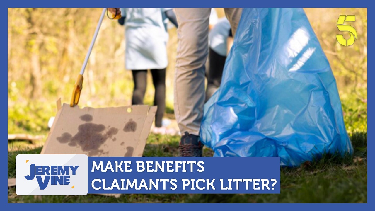 Make benefits claimants pick litter? Feat. Emily Hewertson & Marvyn Harrison | Jeremy Vine