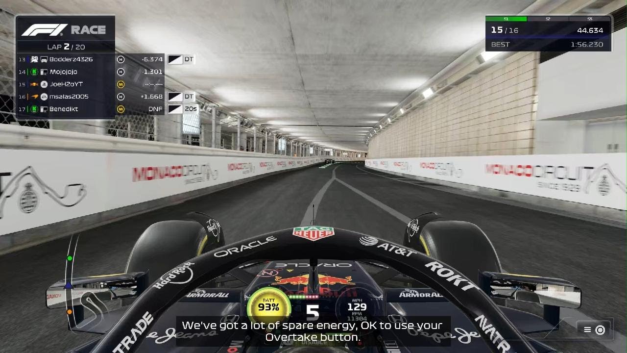 MONACO BABY!!!! - F1 25 Online Race 25% Monaco AT NIGHT