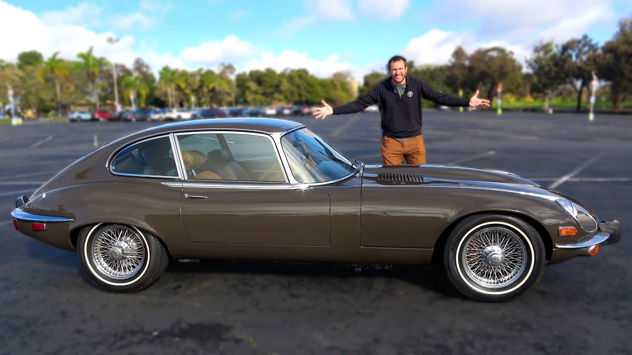 The Jaguar E-Type V12 Is an Icon With a Monster Engine