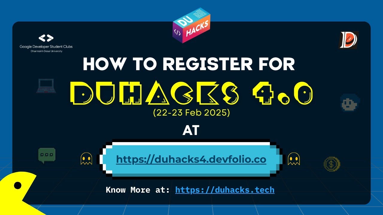 DUHacks 4.0 Registration Process | GDSC DDU