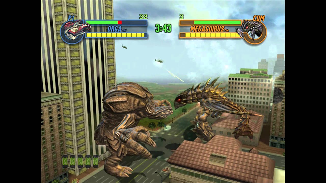 Godzilla: Save The Earth - Orga VS. Megaguirus (HARD)