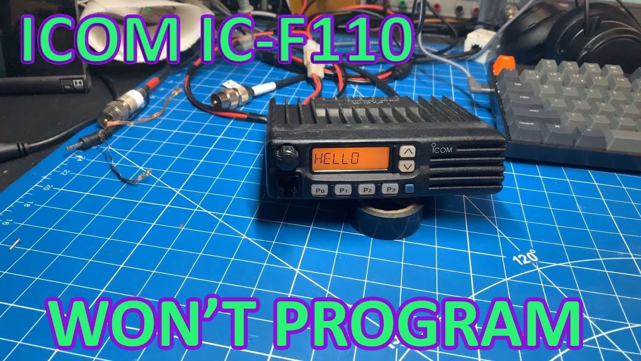 Icom IC-F110 не программируется