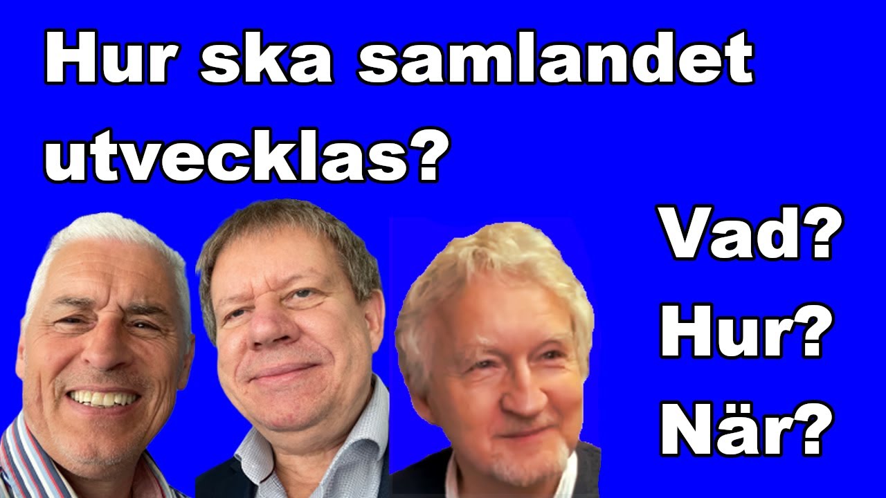 Hur ska samlandet utvecklas - Roberto Delzanno, Per-Göran Carlsson & Christian Hamrin samtalar