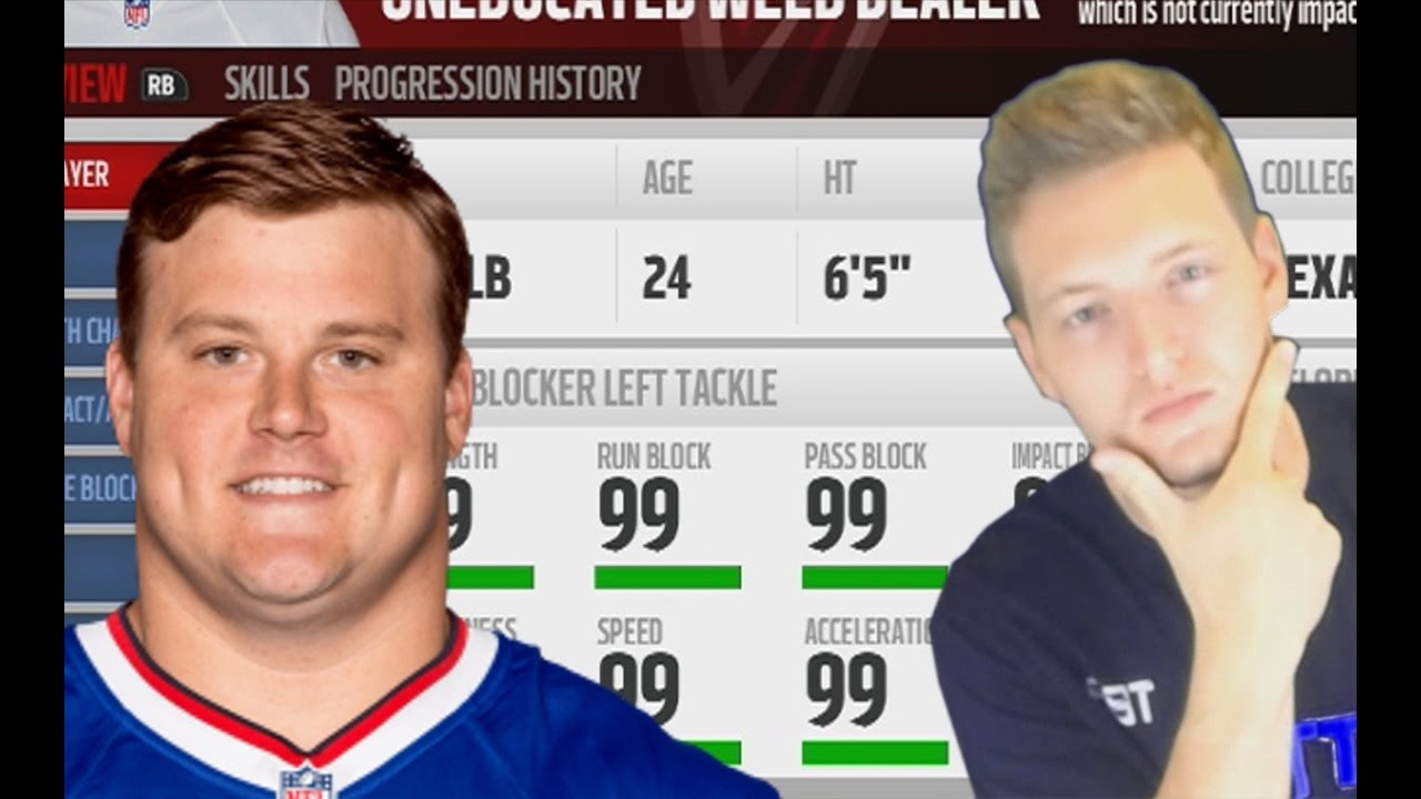 How Much Does a 99 OVERALL OFFENSIVE LINE Improve A Team? MADDEN 17