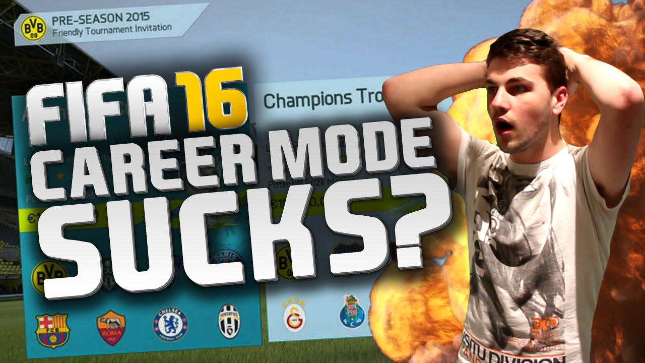 FIFA 16 CAREER MODE SUCKS!? (RANT/DISCUSSION VIDEO)
