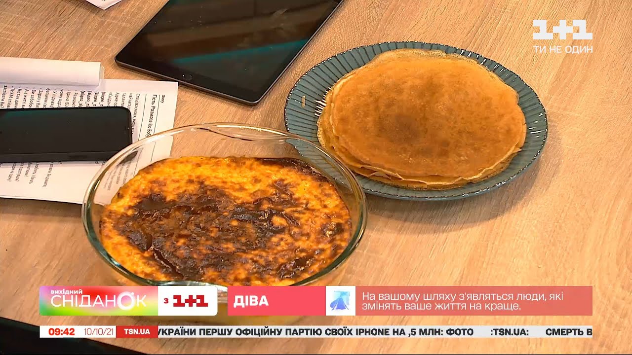 Пшенная запеканка и блины из пшенной каши