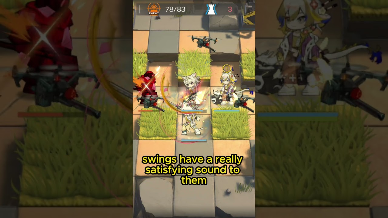 Kazemaru being a ninja #arknights #arknightstipsandtricks #cat