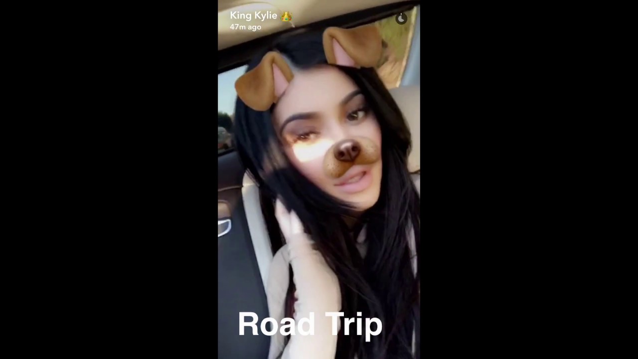 Kylie Jenner Snapchat Story ft. Tyga, Kendall Jenner, King Cario etc. Part 22