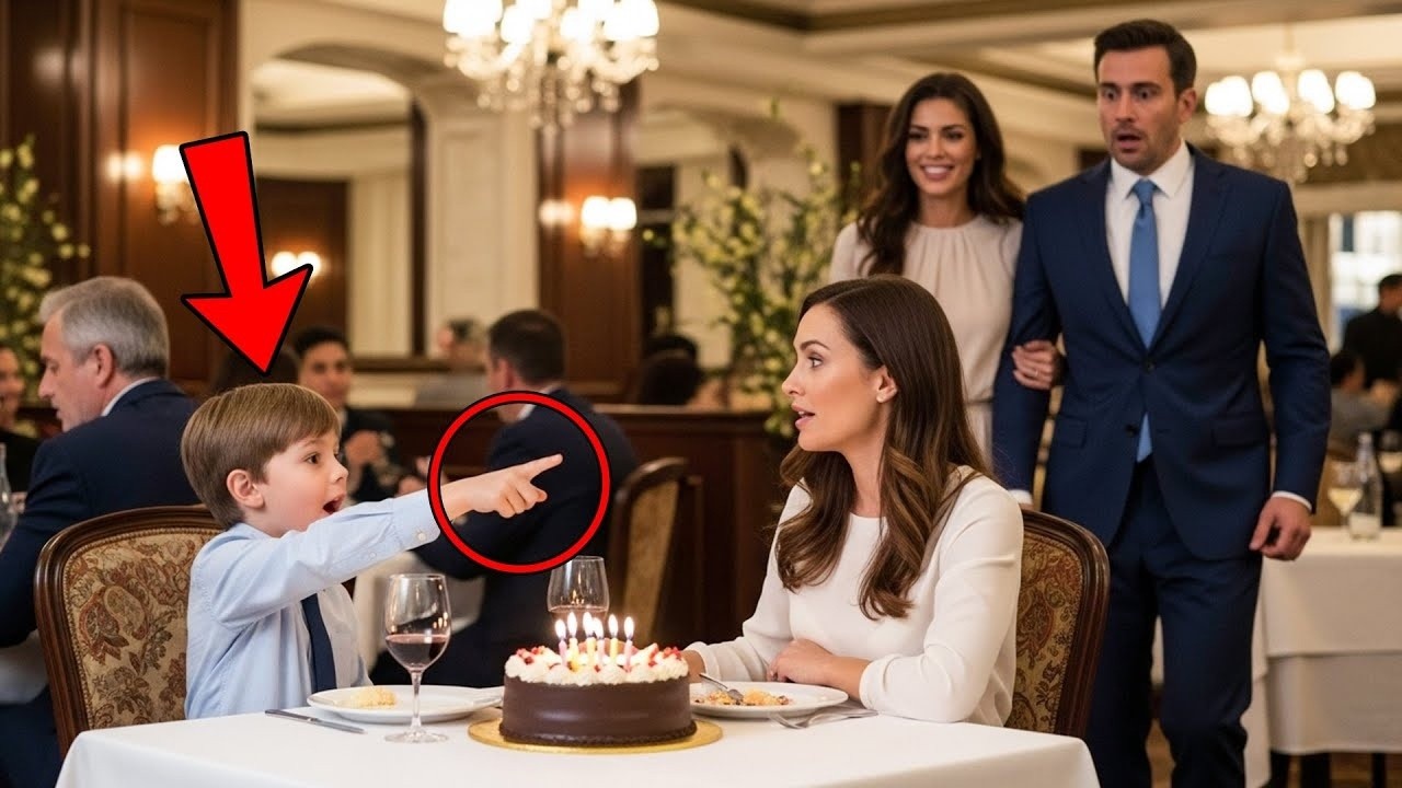 Mąż zapomniał o urodzinach syna, a potem nagle pojawił się w restauracji ze swoją kochanką.