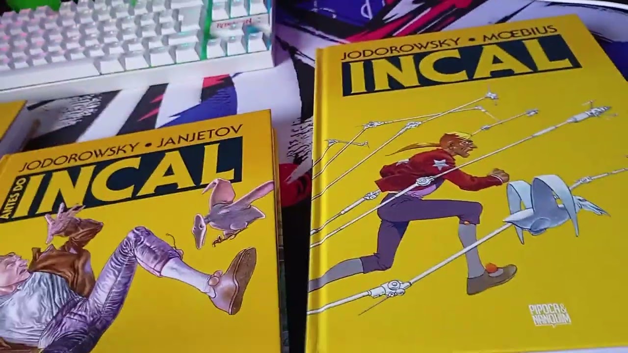 Incal Vol.1, 2 e 3 + Box / Compra OLX / Item Raro
