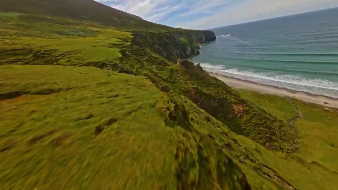 Keel Beach - Achill Island - Cinematic FPV Drone Shots