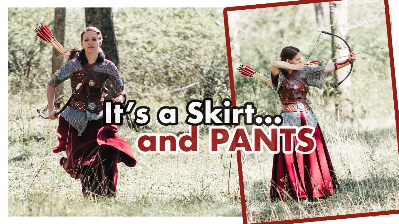 It's a Skirt... But also PANTS Ready For Battle — Making Susan's Narnia Archery Outfit