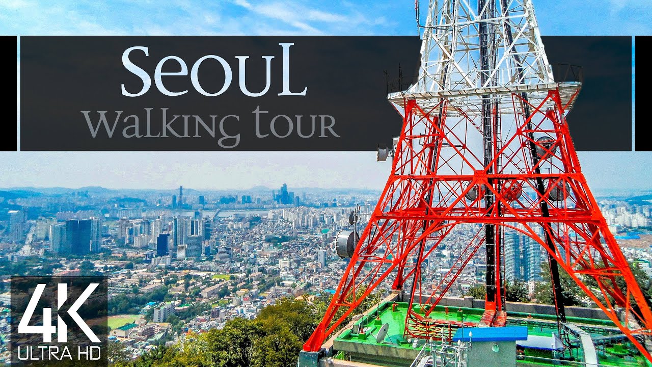 【4K 60fps】🇰🇷 VIRTUAL WALKING TOUR: 🚶 &laquo;Seoul - South Korea 2021&raquo; 🎧 ORIGINAL SOUNDS 🚫 NO COMMENT ASMR