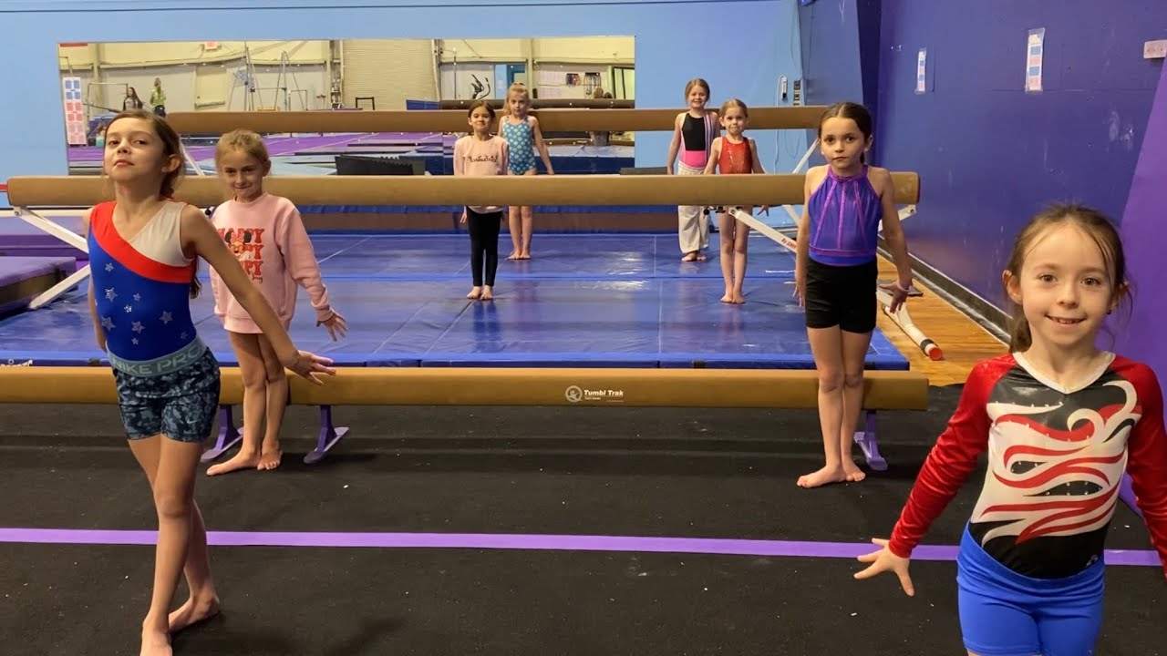 Level 2 Beam Routine Work Live with Coach Victoria