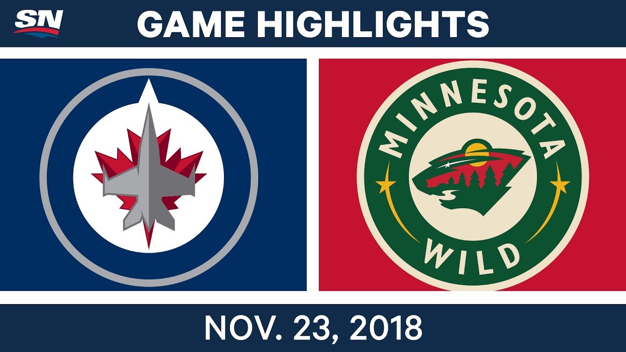 NHL Highlights | Jets vs. Wild – Nov. 23, 2018