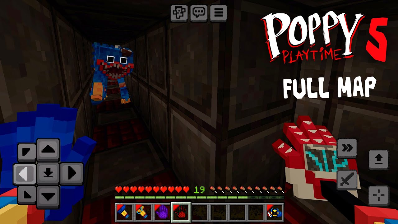 [Chapter 5] Full Gameplay Poppy Playtime Chapter 5 - Minecraft map