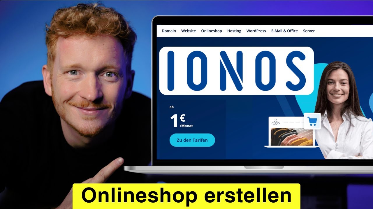 IONOS Online Shop erstellen - Tutorial 2026 (inkl. KI-Funktionen)