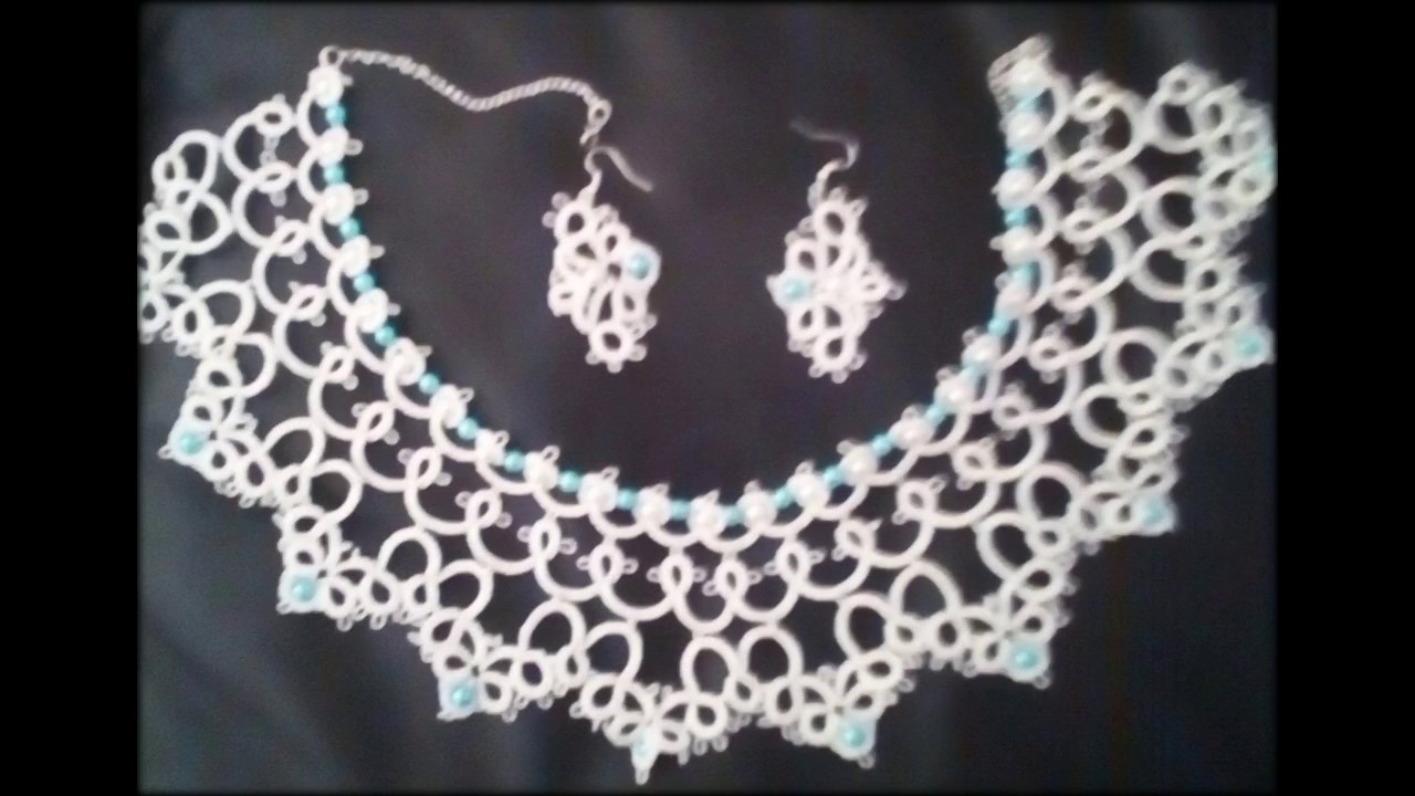 NatalyTreasures Tatting Wedding Bridal Romantic Jewelry
