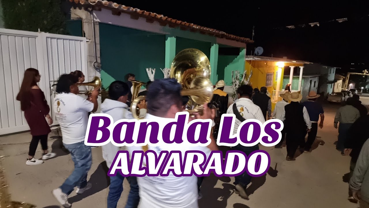 Así llegaba la Banda Tradicional Los Alvarado a San Miguel Papalutla Oaxaca