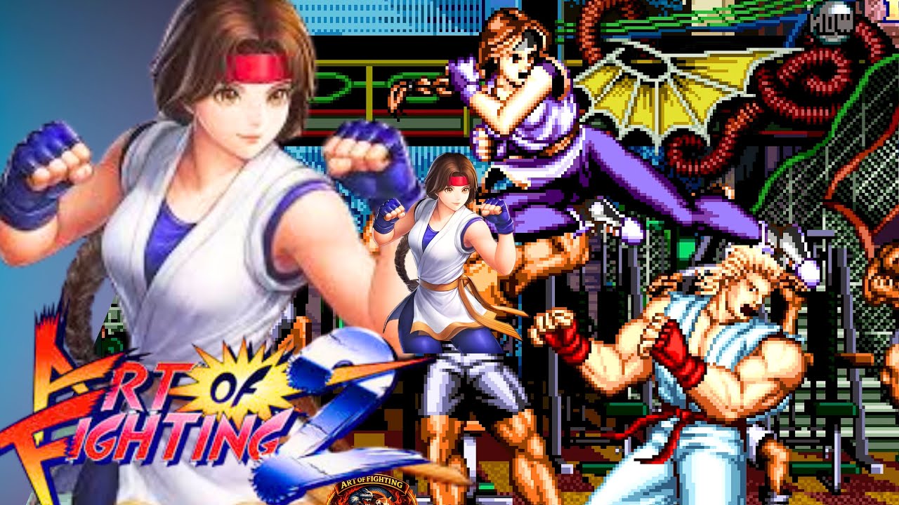 Yuri Sakazaki vs Ryo Sakazaki - High Level Matches | Art of Fighting 2