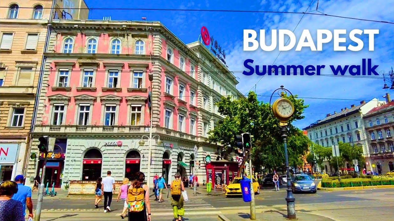 Summer in Budapest Walking Tour – Street Life, Sunshine and Stunning Views