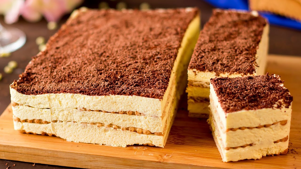 Gâteau sans cuisson, prêt en seulement 10 minutes ! Simple mais très savoureux ! |Savoureux.TV