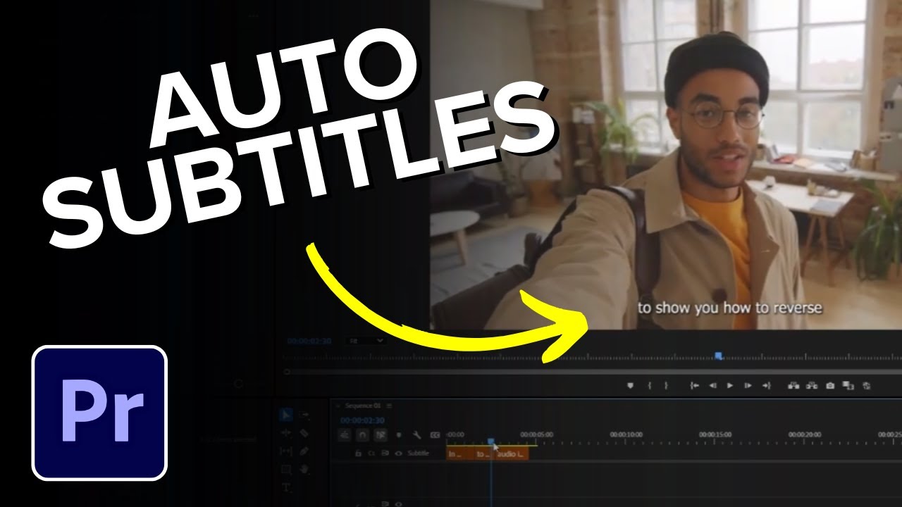 How to Add Automatic Subtitles in Premiere Pro
