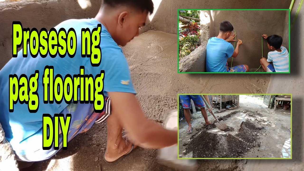 Proseso ng pag flooring | Pag flooring ng bahay | DIY