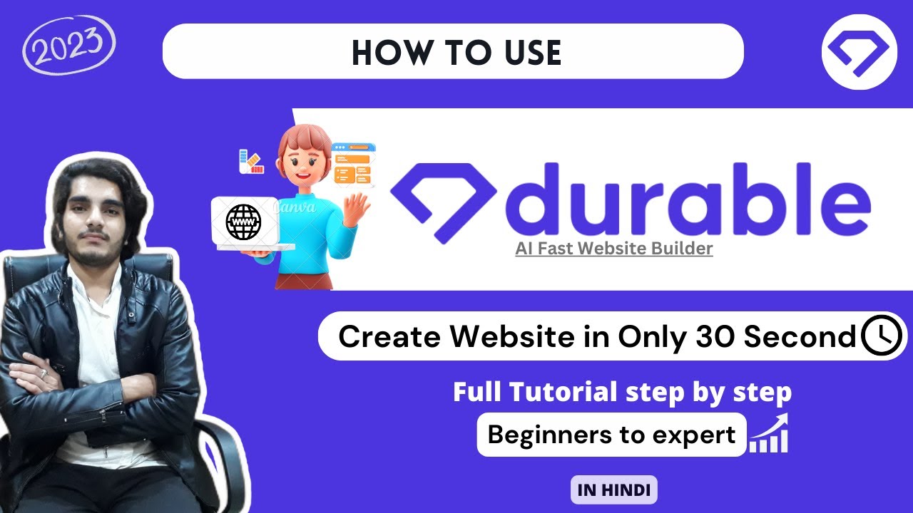 Durable AI Review in 2023 | Build a Website in Only 30 Seconds - Powerful Tool - Must Watch !!