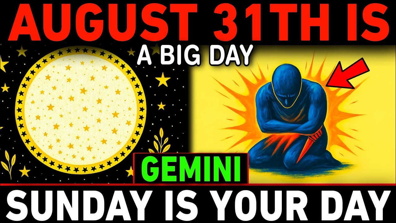♊ Gemini August 31, 2025 &ndash; 3 Shocking Signs That Will Change Your Destiny 🚀✨