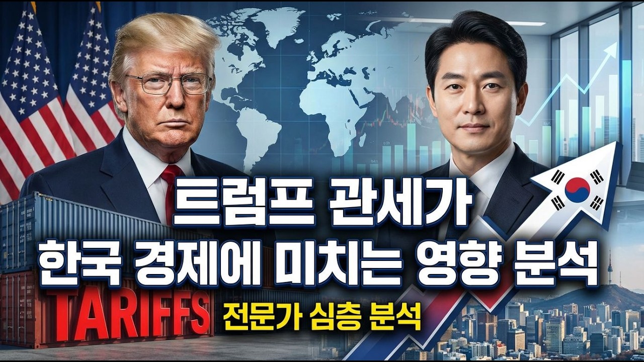 트럼프 관세가 한국 영향에 끼친 충격적 분석!!?