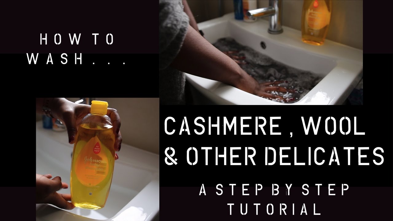 HOW TO WASH CASHMERE, WOOL & DELICATE ITEMS BY HAND STEP-BY-STEP TUTORIAL | INSPIRED BY IDA |