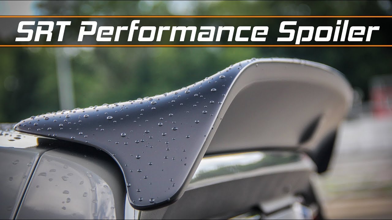 Challenger SRT Performance Spoiler - How to remove and install your spoiler