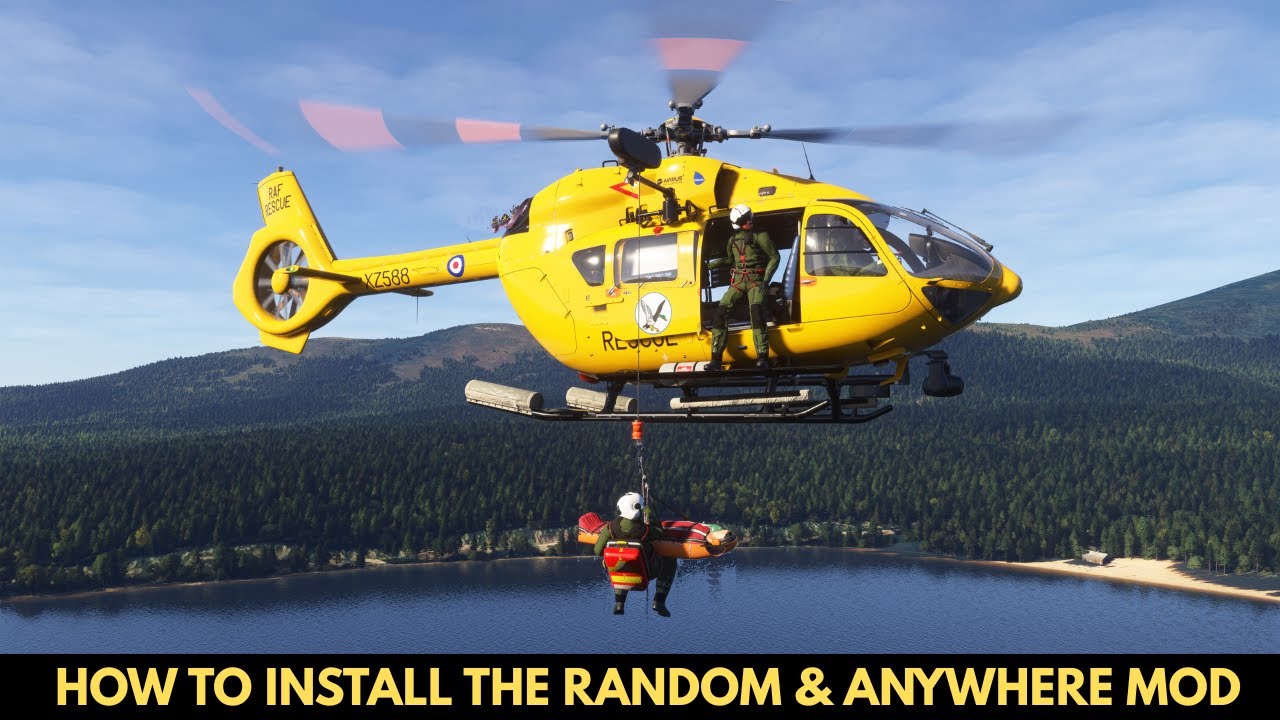 Руководство по установке случайных и любых миссий HPG H145 HEMS в Microsoft Flight Simulator 2020...