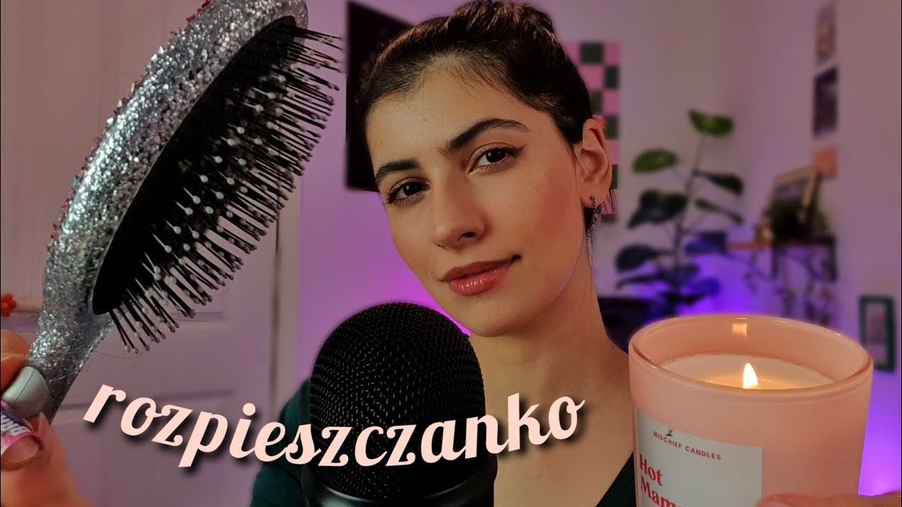 ASMR po polsku ROZPIESZCZAM CIĘ + CO WOLISZ? ✨️
