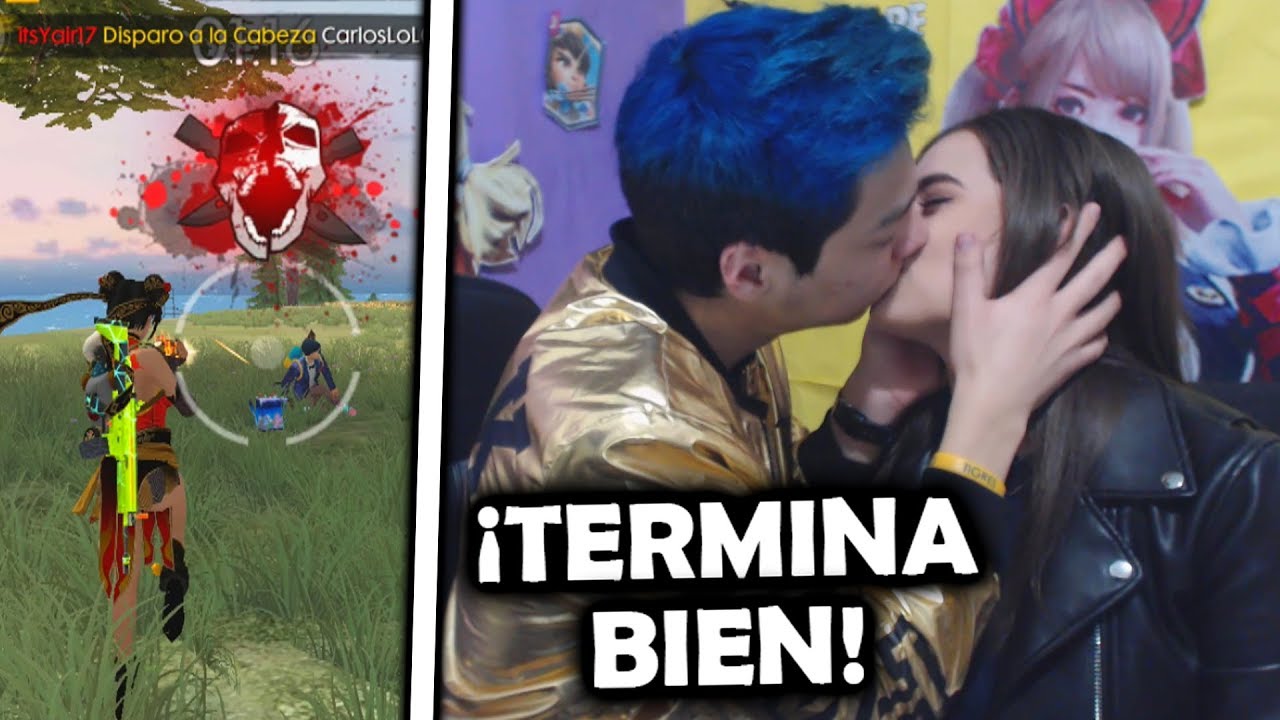 ¡MI AMIGA ME DA UN BESO en LA BOCA por KILL en FREE FIRE! *termina bien*