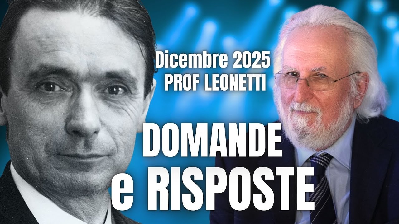 DOMANDE E RISPOSTE  al Prof. Francesco Leonetti (Dicembre 2025)