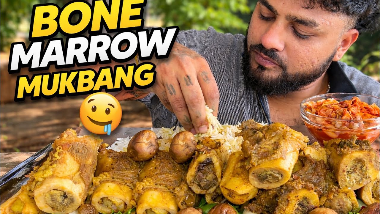 Bone Marrow Mukbang 🤤 | Super Delicious