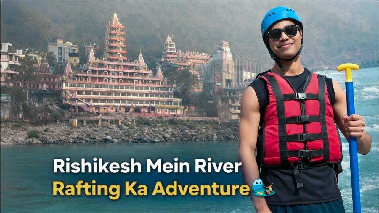 Rishikesh Mein River rafting Ka Adventure🏄