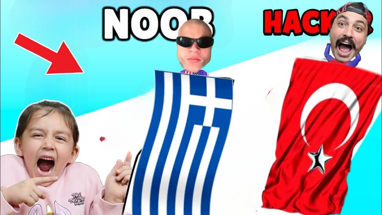 EN GÜZEL BAYRAK BOYAMA OYUNU 3.BÖLÜM 😄 Flag Painters