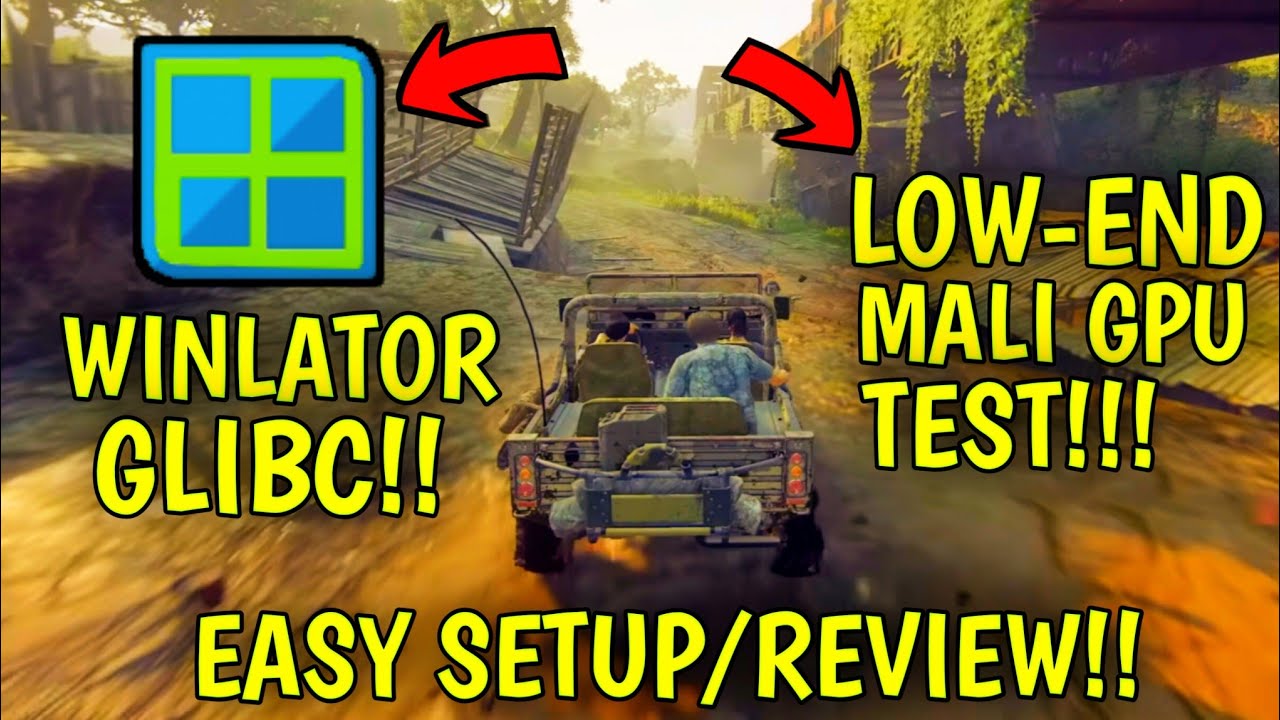 🔥 WINLATOR GLIBC BEST PC EMULATOR FOR LOW-END ANDROID SETUP/REVIEW!!
